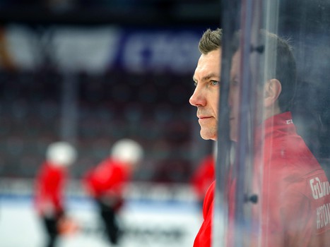 Раскатка «Авангарда» перед выездным матчем с «Металлургом»