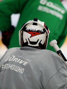 Раскатка «Авангарда» перед матчем с «Витязем»