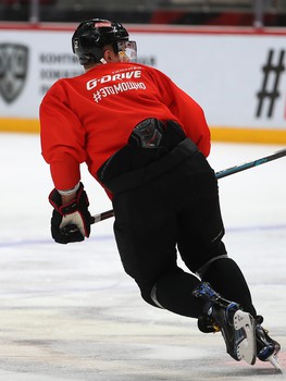 Раскатка «Авангарда» перед вторым матчем серии с «Салаватом Юлаевым»