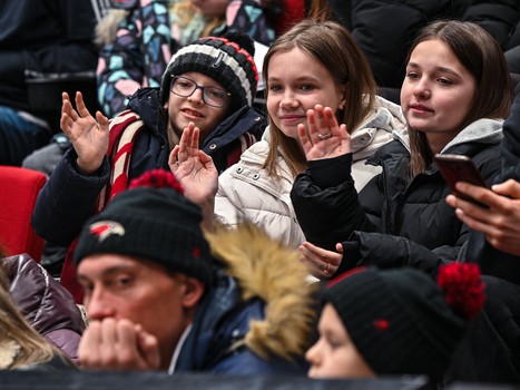 Открытая тренировка «Авангарда» перед плей-офф