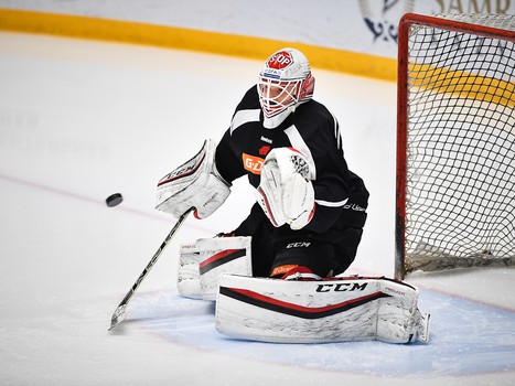 Раскатка "Авангарда" перед выездным матчем с "Барысом"