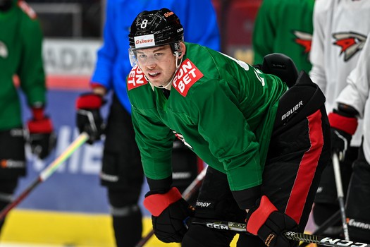 Тренировка «Авангарда» в Омске