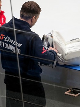 Раскатка «Авангарда» перед матчем с ХК «Сочи»