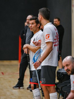 Товарищеский матч по флорболу. «Охранники Крылова» - «Мощные СМИ» 10:2