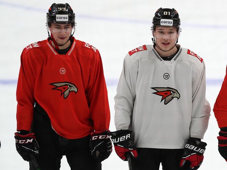 Раскатка «Авангарда» перед третьим матчем финальной серии с ЦСКА