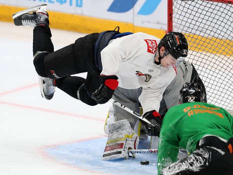 Раскатка «Авангарда» перед пятым матчем серии с «Автомобилистом»