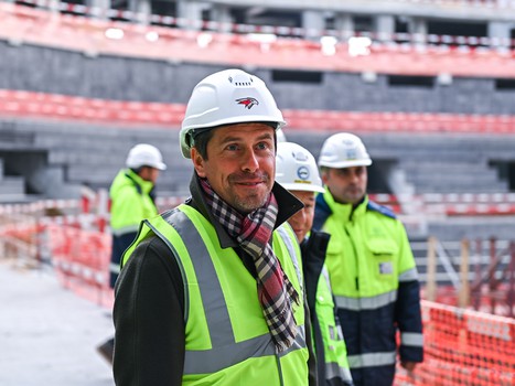 Техническая готовность «Арены Омск» составляет 35%