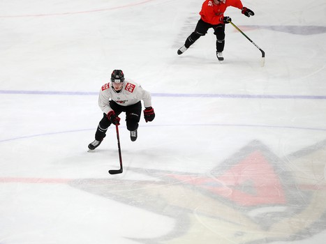 Тренировка «Авангарда» во время паузы в чемпионате