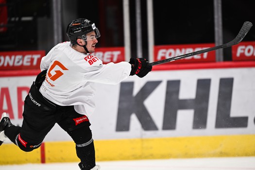 Раскатка «Авангарда» перед вторым матчем серии с «Нефтехимиком»