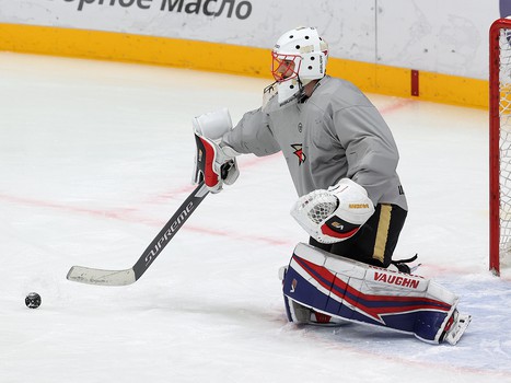 Раскатка «Авангарда» перед выездным матчем со «Спартаком»