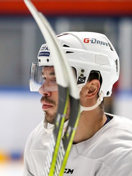 Раскатка «Авангарда» в Астане перед первым матчем серии с «Барысом»