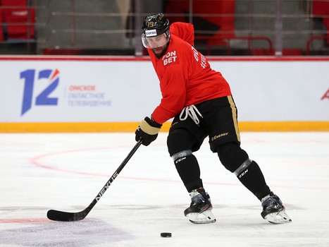 Раскатка «Авангарда» перед матчем с «Амуром»