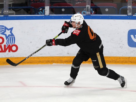 Тренировка «Авангарда» перед вторым матчем серии в Магнитогорске