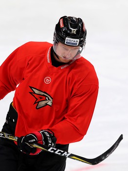 Раскатка «Авангарда» перед матчем с ЦСКА