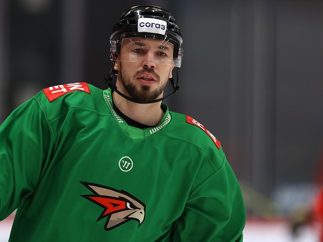 Раскатка «Авангарда» перед матчем с «Витязем»