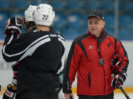 Раскатка "Авангарда" в Екатеринбурге перед матчем с "Автомобилистом" 19 сентября 2013