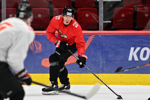 Первая ледовая тренировка «Авангарда»