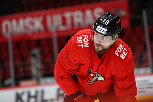 Раскатка «Авангарда» перед матчем с «Барысом»