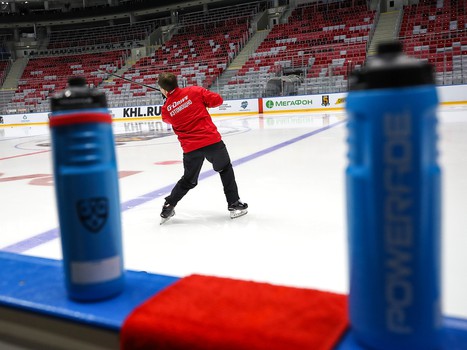 Раскатка «Авангарда» перед выездным матчем с ХК «Сочи»