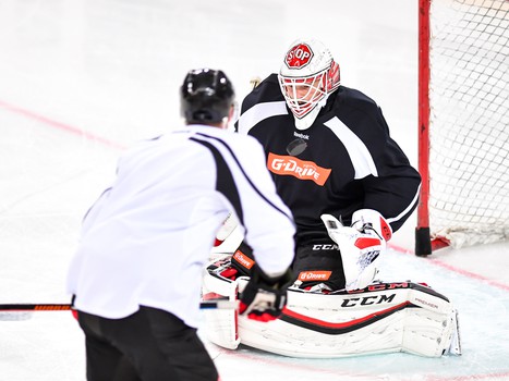 Раскатка "Авангарда" перед стартовым матчем сезона с "Югрой"