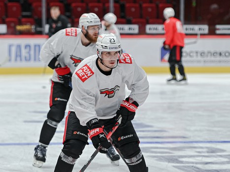 Тренировка «Авангарда» на G-Drive Арене