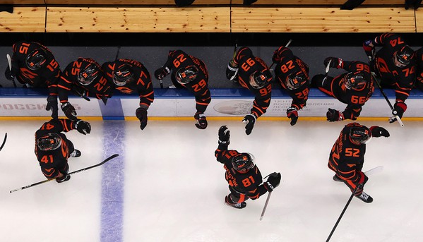«Нам нужно выстроить единство команды и найти правильные сочетания». Комментарии после победы над олимпийской сборной России (ВИДЕО)