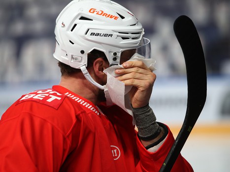 Раскатка «Авангарда» перед выездным матчем с «Ак Барсом»