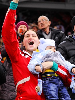 02.03.2017. 5 матч серии 1/4 финала. "Авангард" - "Адмирал" 6:0