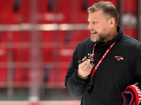 Раскатка «Авангарда» перед матчем с «Амуром»