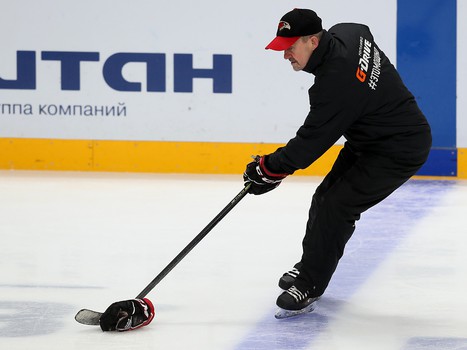 Раскатка «Авангарда» перед матчем с «Куньлунь РС»