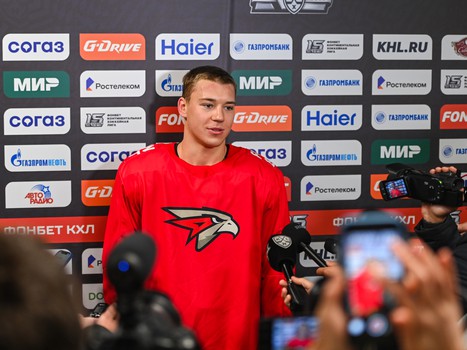 Раскатка «Авангарда» перед домашним матчем с «Сибирью»