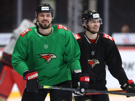 Раскатка «Авангарда» перед шестым матчем серии с «Металлургом»