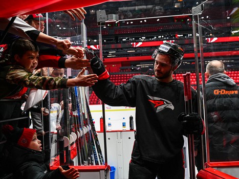 Открытая тренировка «Авангарда» перед вторым раундом плей-офф