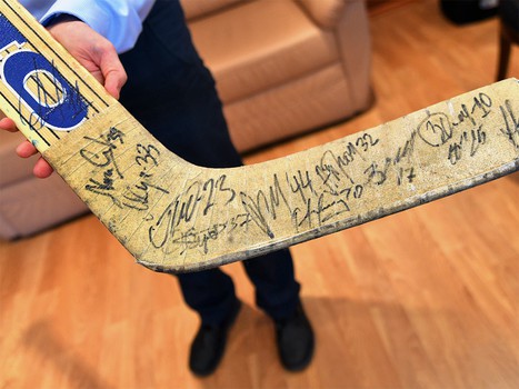 Встреча президента "Авангарда" Владимира Шалаева с болельщиками