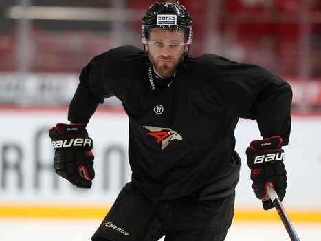 Раскатка «Авангарда» перед матчем с ХК «Сочи»