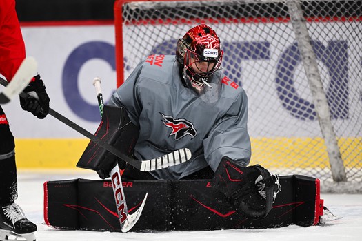 Открытая тренировка «Авангарда» для СМИ