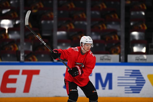 Тренировка «Авангарда» в Магнитогорске