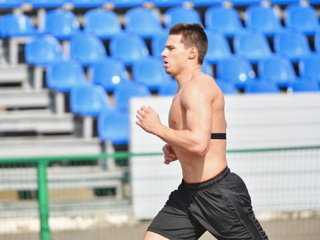 Тест Купера на стадионе "Авангард"