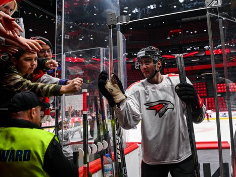 Открытая тренировка «Авангарда» перед плей-офф