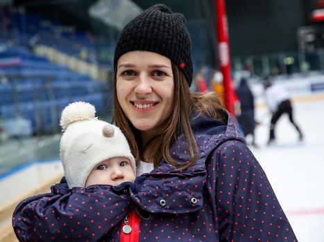 Катания «Авангарда» с семьями