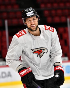 Раскатка «Авангарда» перед матчем с «Нефтехимиком»