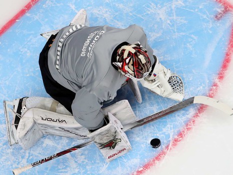 Раскатка «Авангарда» перед матчем с «Салаватом Юлаевым»