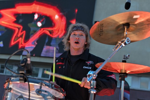 Фан-зона «Авангарда» в Городском саду