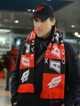 Первая тренировка Хенрика Карлссона в "Авангарде"