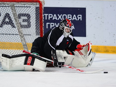 Тренировка "Авангарда" перед стартом домашней серии