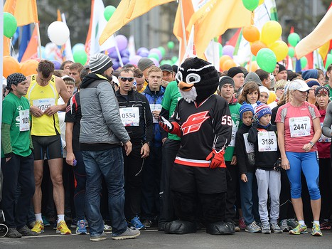 "Авангард" на XXV Сибирском международном марафоне