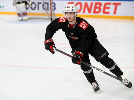 Тренировка «Авангарда» перед пятым матчем серии с «Ак Барсом»