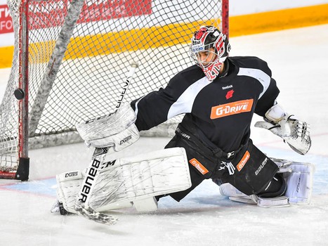 Раскатка "Авангарда" перед матчем с "Автомобилистом"