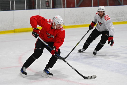 Тренировка «Авангарда» в Балашихе