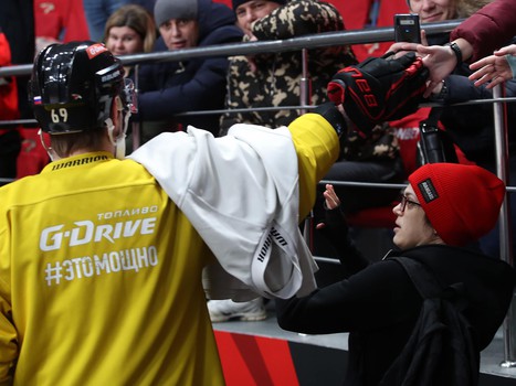 Открытая тренировка «Авангарда» для прессы и болельщиков